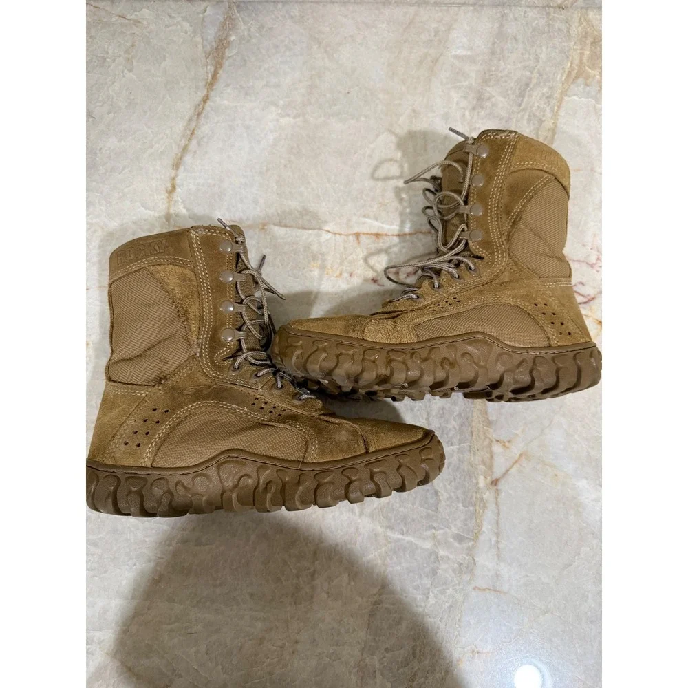 Rocky S2V Tactical Military Combat Boots Coyote Brown Vibram Men's 6 Wide